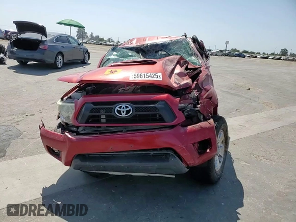 2014 Toyota Tacoma PreRunner с VIN 3TMKU4HN4EM041014, выставлен на аукционе Copart как лот 59615425 с пробегом Не указан миль и Списание • Salvage title. История ставок и продаж доступна на DreamBid. Изображение 13.