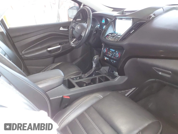 2017 Ford Escape Titanium with VIN 1FMCU0JD2HUE71179, listed as a IAAI auction lot 41465849 with 95,426 mi miles. Bid and sale history available at carsss.com. Image 5.