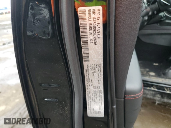 2024 Dodge Durango GT Plus с VIN 1C4RDJDG2RC155203, выставлен на аукционе Copart как лот 54897955 с пробегом 16 329 миль миль и Чистый • Clean title. История ставок и продаж доступна на DreamBid. Изображение 13.