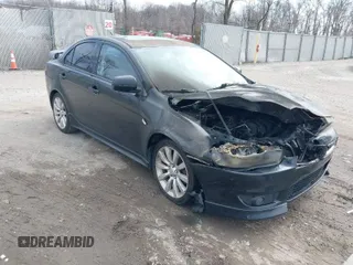 2009 Mitsubishi Lancer GTS with VIN JA3AU86W39U023778, listed as a IAAI auction lot 41726977 with 1 mi miles. Bid and sale history available at carsss.com. Image 1.