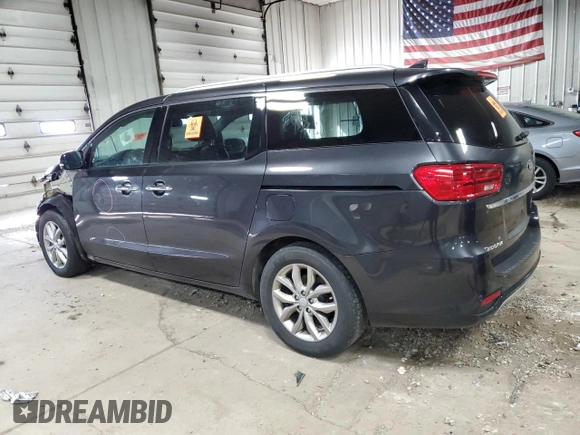 2020 Kia Sedona EX with VIN KNDMC5C16L6607032, listed as a Copart auction lot 49848185 with 131,998 mi miles and Salvage Title. Bid and sale history available at carsss.com. Image 2.