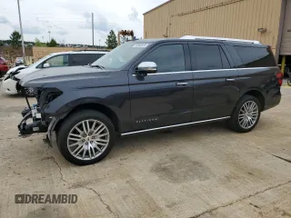 2022 Ford Expedition Max Platinum with VIN 1FMJK1MT9NEA59935, listed as a Copart auction lot 54303815 with 17,386 mi miles and Salvage title. Bid and sale history available at DreamBid. Image 1.