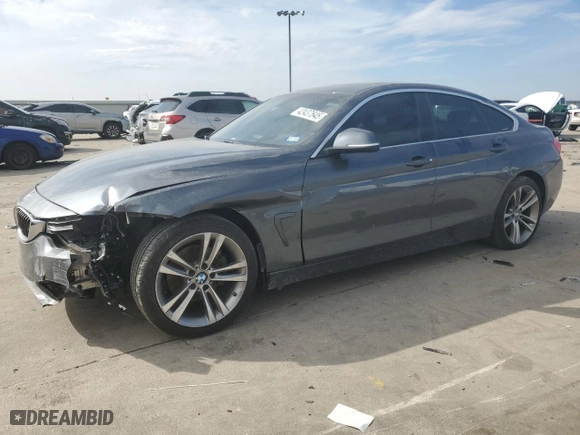 2017 BMW 4 Series 430i with VIN WBA4F7C39HG789621, listed as a Copart auction lot 42437645 with 119,162 mi miles and Salvage Title. Bid and sale history available at carsss.com. Image 1.