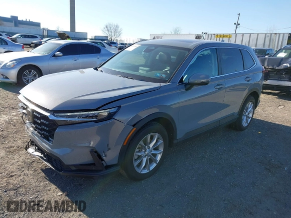 2025 Honda CR-V EX-L with VIN 2HKRS4H70SH402648, listed as a IAAI auction lot 41634883 with 21,954 mi miles and . Bid and sale history available at DreamBid. Image 18.