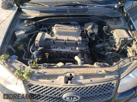 2007 Kia Spectra with VIN KNAFE161375007164, listed as a Copart auction lot 71791154 with 165,502 mi miles and Clean Title. Bid and sale history available at carsss.com. Image 11.