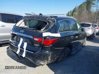 2017 Infiniti QX60 with VIN 5N1DL0MM7HC549108, listed as a IAAI auction lot 41863262 with 90,626 mi miles and . Bid and sale history available at DreamBid. Image 4.