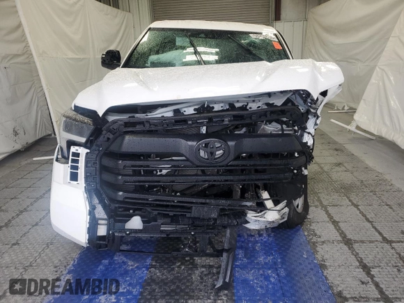 2025 Toyota Tundra SR with VIN 5TFKB5DB6SX281646, listed as a Copart auction lot 58299855 with Not provided miles and Salvage title. Bid and sale history available at DreamBid. Image 5.