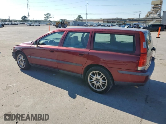 2004 Volvo V70 with VIN YV1SW59VX42452481, listed as a Copart auction lot 75217284 with 161,957 mi miles and Salvage Title. Bid and sale history available at carsss.com. Image 2.