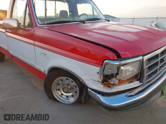 1994 Ford F-150 with VIN 1FTDF15Y0RLB45961, listed as a IAAI auction lot 41783519 with 230,365 mi miles. Bid and sale history available at carsss.com. Image 6.