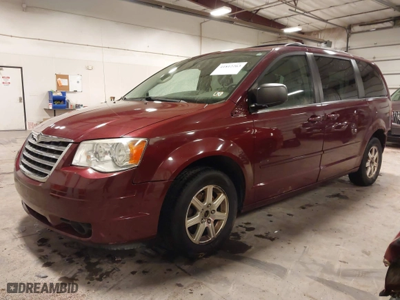 2008 Chrysler Town & Country Touring with VIN 2A8HR54PX8R804054, listed as a IAAI auction lot 41812263 with 136,002 mi miles. Bid and sale history available at carsss.com. Image 23.