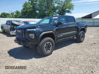 2023 GMC Canyon 4WD AT4X с VIN 1GTP6EEK4P1228687, выставлен на аукционе Copart как лот 62557605 с пробегом 20 168 миль миль и Списание • Salvage title. История ставок и продаж доступна на DreamBid. Изображение 1.