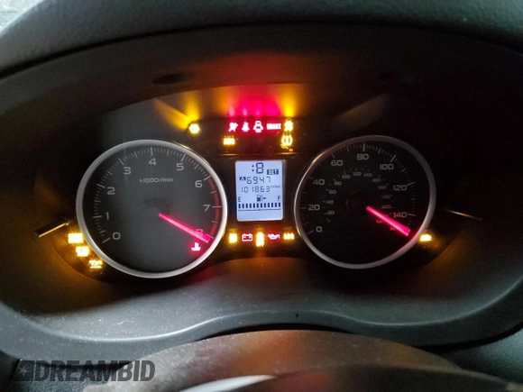 2015 Subaru Forester 2.5i with VIN JF2SJABC6FH553556, listed as a Copart auction lot 55351335 with 101,863 mi miles and Non Repairable. Bid and sale history available at DreamBid. Image 9.
