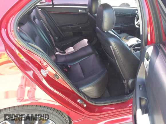 2015 Mitsubishi Lancer GT with VIN JA32U8FW9FU014308, listed as a IAAI auction lot 41982416 with 227,574 mi miles. Bid and sale history available at carsss.com. Image 8.