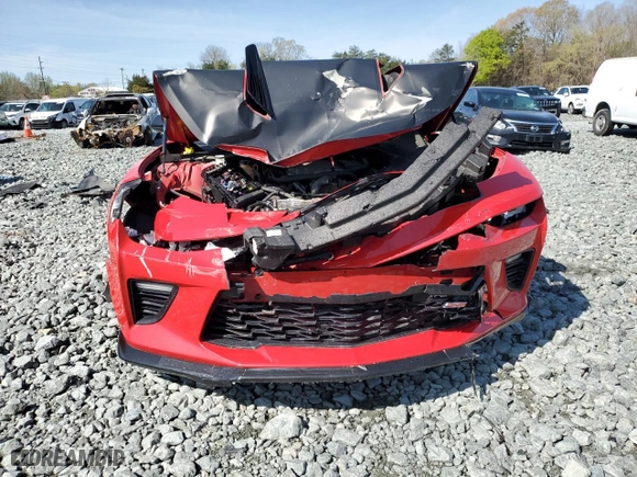 2017 Chevrolet Camaro 1SS with VIN 1G1FE1R70H0214895, listed as a Copart auction lot 51245715 with 0 mi miles and Salvage Title. Bid and sale history available at carsss.com. Image 5.