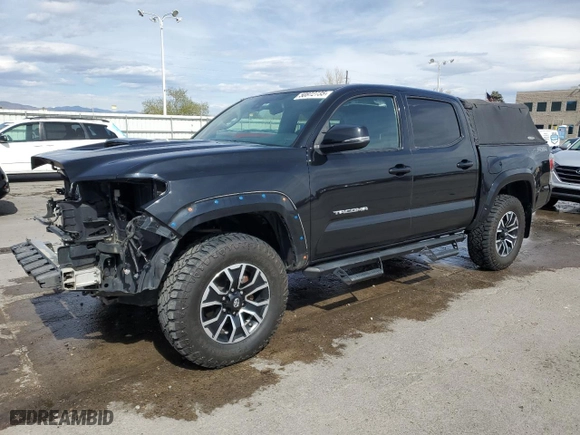 2020 Toyota Tacoma 4WD SR5 with VIN 3TMCZ5AN3LM332543, listed as a Copart auction lot 50872735 with 92,396 mi miles and Salvage Title. Bid and sale history available at carsss.com. Image 1.