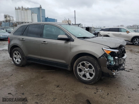 2012 Ford Edge SEL with VIN 2FMDK3J94CBA52353, listed as a Copart auction lot 86447544 with 77,615 mi miles and Salvage Title. Bid and sale history available at carsss.com. Image 4.