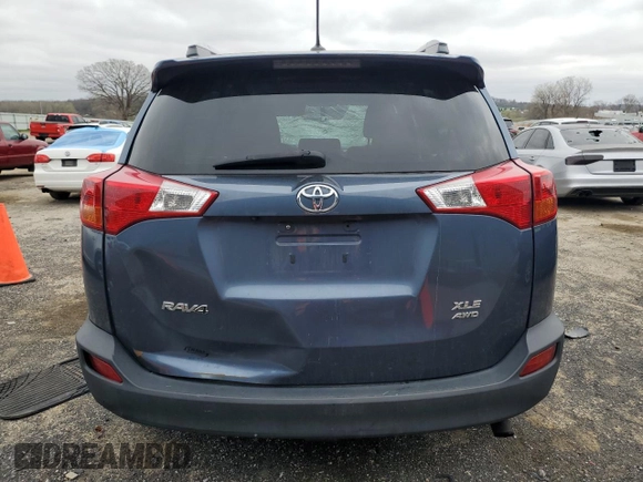 2014 Toyota RAV4 XLE with VIN 2T3RFREV5EW202771, listed as a Copart auction lot 53746625 with 232,035 mi miles and Non Repairable. Bid and sale history available at carsss.com. Image 6.