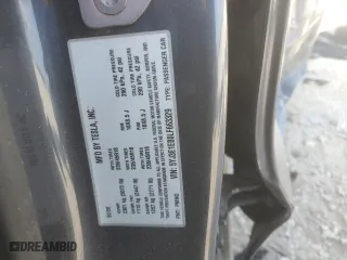 2020 Tesla Model 3 Long Range with VIN 5YJ3E1EB0LF663329, listed as a Copart auction lot 49243455 with 32,236 mi miles and Non Repairable. Bid and sale history available at carsss.com. Image 15.
