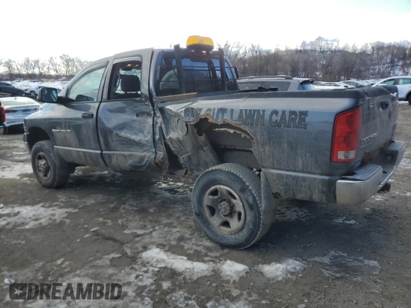 2003 Dodge Ram 2500 ST with VIN 3D7KU28643G767986, listed as a Copart auction lot 44904675 with 198,114 mi miles and Salvage Title. Bid and sale history available at carsss.com. Image 2.