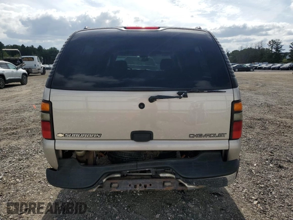 2005 Chevrolet Suburban LS with VIN 3GNFK16Z05G252745, listed as a Copart auction lot 71750854 with 149,885 mi miles and Salvage Title. Bid and sale history available at carsss.com. Image 6.