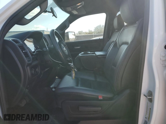 2023 Ram 1500 Tradesman with VIN 1C6RRFCG2PN631569, listed as a Copart auction lot 45149775 with 24,291 mi miles and Clean title. Bid and sale history available at DreamBid. Image 7.