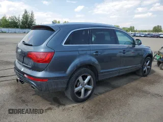 2015 Audi Q7 Vorsprung Edition with VIN WA1WMCFE4FD008892, listed as a Copart auction lot 63013665 with 257,045 mi miles and Clean title. Bid and sale history available at DreamBid. Image 3.
