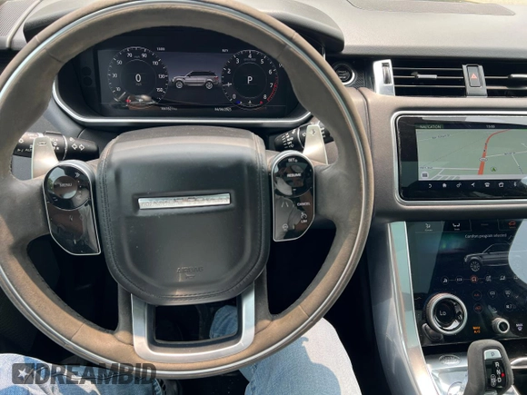 2020 Land Rover Range Rover Sport HST with VIN SALWS2RU5LA729852, listed as a Copart auction lot 59935995 with 104,182 mi miles and Clean title. Bid and sale history available at DreamBid. Image 7.