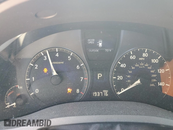 2010 Lexus RX 350 with VIN 2T2ZK1BA9AC020456, listed as a Copart auction lot 54842555 with 193,716 mi miles and Salvage Title. Bid and sale history available at DreamBid. Image 9.