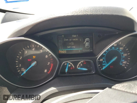 2016 Ford Escape SE with VIN 1FMCU0G71GUA50666, listed as a Copart auction lot 52905265 with 125,593 mi miles and Salvage Title. Bid and sale history available at carsss.com. Image 9.