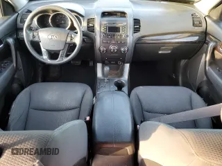 2011 Kia Sorento LX with VIN 5XYKT3A17BG089443, listed as a Copart auction lot 80092684 with 195,916 mi miles and Salvage Title. Bid and sale history available at carsss.com. Image 8.