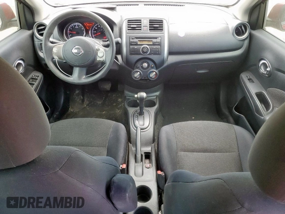 2013 Nissan Versa SV with VIN 3N1CN7AP4DL821696, listed as a Copart auction lot 62161375 with 165,579 mi miles and Salvage title. Bid and sale history available at DreamBid. Image 8.