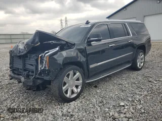 2016 Cadillac Escalade ESV Luxury Collection with VIN 1GYS4HKJ1GR338525, listed as a Copart auction lot 47168955 with Not provided miles and Salvage title. Bid and sale history available at DreamBid. Image 1.