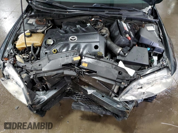 2005 Mazda 6 Sport S with VIN 1YVHP80D955M66983, listed as a Copart auction lot 46175065 with 182,039 mi miles and Salvage Title. Bid and sale history available at DreamBid. Image 11.