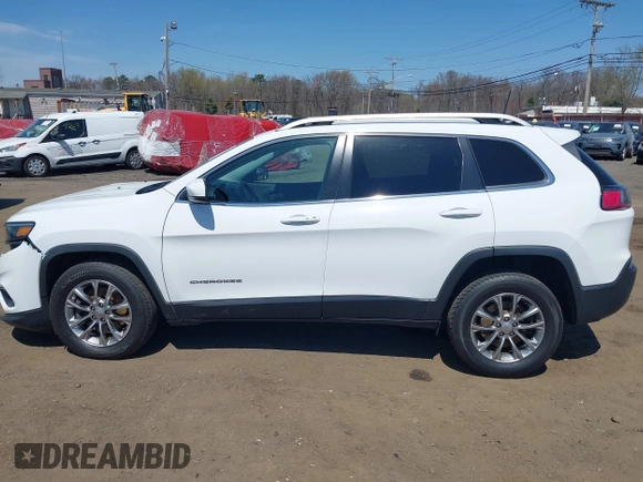 2019 Jeep Cherokee Latitude Plus with VIN 1C4PJMLXXKD107760, listed as a IAAI auction lot 42052926 with 82,649 mi miles and . Bid and sale history available at DreamBid. Image 14.