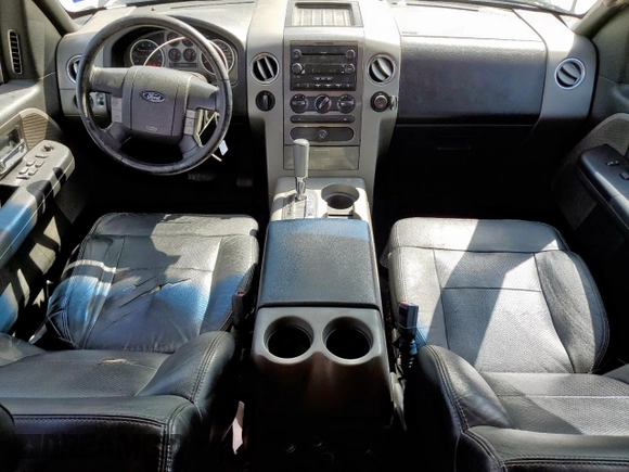 2006 Ford F-150 XLT with VIN 1FTPW14V46FB64348, listed as a Copart auction lot 61654675 with 274,017 mi miles and Salvage title. Bid and sale history available at DreamBid. Image 8.