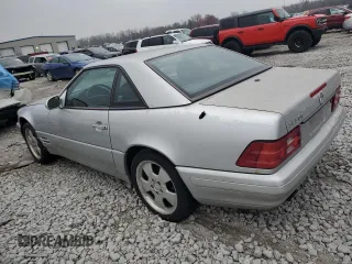 2000 Mercedes-Benz SL-Class with VIN WDBFA68FXYF193025, listed as a Copart auction lot 81906814 with 181,889 mi miles and Clean Title. Bid and sale history available at carsss.com. Image 3.