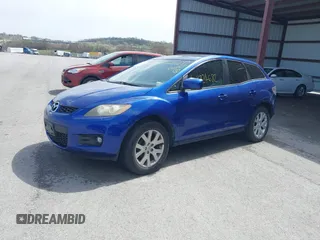 2007 Mazda CX-7 Sport with VIN JM3ER293370157768, listed as a IAAI auction lot 41924682 with 123,391 mi miles. Bid and sale history available at carsss.com. Image 2.