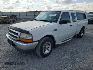 1999 Ford Ranger XL z VIN 1FTYR14V5XPA84922, wystawiony jako Copart lot #58318595 z przebiegiem 82 090 mil mil oraz Czysty tytuł • Clean title. Historia ofert i sprzedaży dostępna na DreamBid. Obrazek 1.