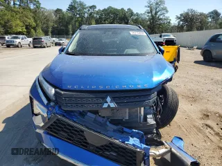 2024 Mitsubishi Eclipse Cross SE with VIN JA4ATWAA9RZ010745, listed as a Copart auction lot 74715824 with 4,165 mi miles and Salvage title. Bid and sale history available at DreamBid. Image 5.