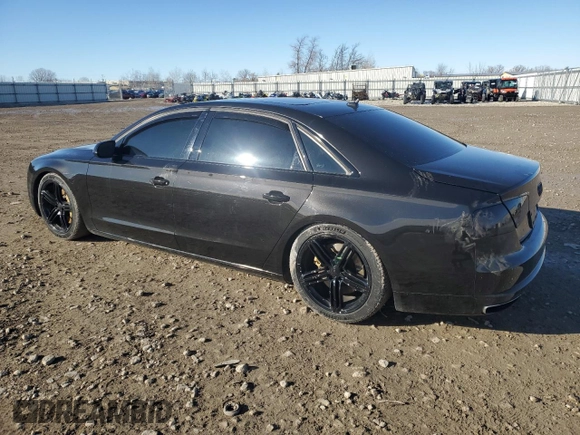 2013 Audi A8 4.0L with VIN WAUR2AFD5DN025225, listed as a Copart auction lot 48307305 with 66,002 mi miles and Clean title. Bid and sale history available at DreamBid. Image 2.