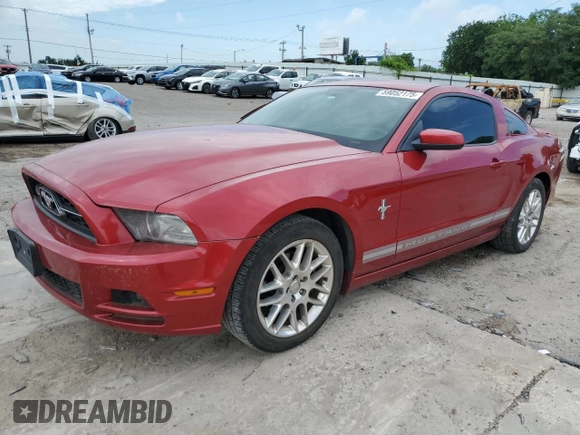 2013 Ford Mustang V6 with VIN 1ZVBP8AM7D5254718, listed as a Copart auction lot 59052175 with 145,261 mi miles and Salvage title. Bid and sale history available at DreamBid. Image 1.