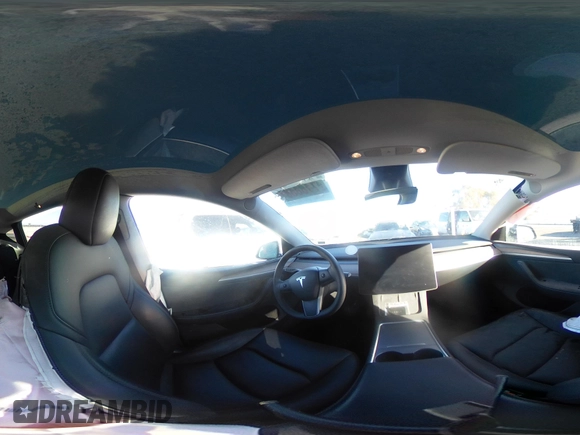 2023 Tesla Model Y Long Range with VIN 7SAYGDEE8PA151965, listed as a IAAI auction lot 41343497 with 25,869 mi miles. Bid and sale history available at carsss.com. Image 23.