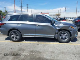 2018 Infiniti QX60 with VIN 5N1DL0MN8JC517525, listed as a IAAI auction lot 41993307 with 38,130 mi miles and . Bid and sale history available at DreamBid. Image 13.
