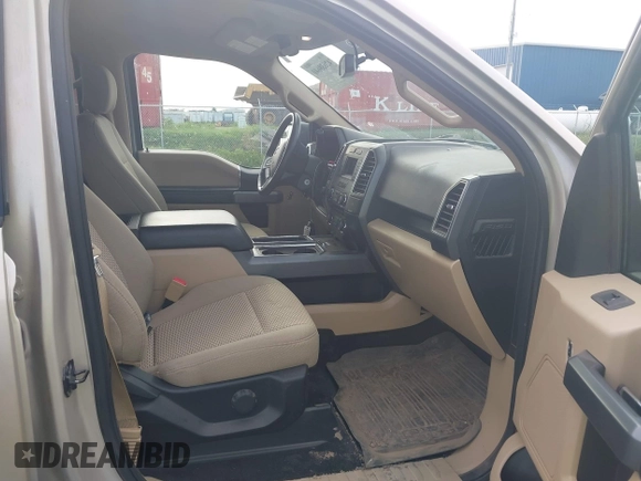 2018 Ford F-150 XL with VIN 1FTFW1EG2JKE19350, listed as a IAAI auction lot 42638640 with 145,595 mi miles and . Bid and sale history available at DreamBid. Image 5.