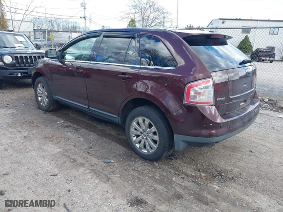 2009 Ford Edge Limited with VIN 2FMDK49C89BB03710, listed as a IAAI auction lot 41876833 with 202,157 mi miles. Bid and sale history available at carsss.com. Image 3.