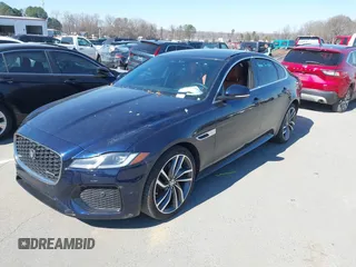 2024 Jaguar XF with VIN SAJB64FX5RCY95601, listed as a IAAI auction lot 41645579 with 7,328 mi miles and . Bid and sale history available at DreamBid. Image 18.
