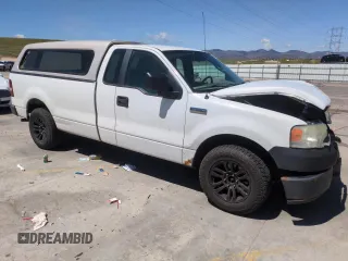 2008 Ford F-150 XL with VIN 1FTRF12208KE16642, listed as a Copart auction lot 55553075 with 283,801 mi miles and Clean title. Bid and sale history available at DreamBid. Image 4.