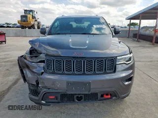 2018 Jeep Grand Cherokee Trailhawk with VIN 1C4RJFLG7JC467934, listed as a Copart auction lot 56193335 with 57,578 mi miles and Salvage title. Bid and sale history available at DreamBid. Image 5.