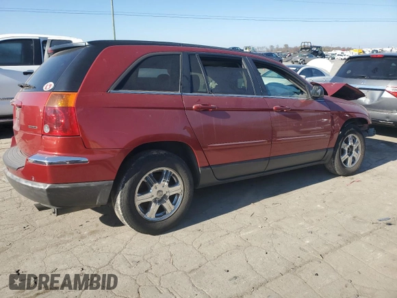 2005 Chrysler Pacifica Touring with VIN 2C8GF68425R408745, listed as a Copart auction lot 83466994 with 295,412 mi miles and Salvage Title. Bid and sale history available at DreamBid. Image 3.