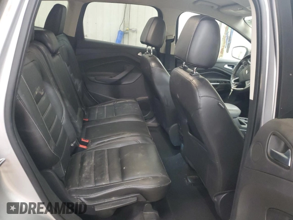 2017 Ford Escape Titanium with VIN 1FMCU0JD6HUE70200, listed as a Copart auction lot 49141595 with 92,159 mi miles and Salvage Title. Bid and sale history available at DreamBid. Image 11.